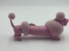 Westland Hot Diggity Dog  2005 Hot Pink Link Poodle Dachshund Figurine