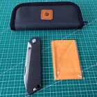 Rihe Design 5cr15mov Blade Folding Slip Joint Knife Fs5 -black-stonewash