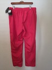 New  Puma Windcell Wind-resistant Warm Up Pants Pink Women s Xl Polyester 