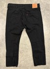Levis 501 Xx Denim Jeans Men   s 38x30 Black Original Fit Button Fly