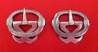 Breeches Buckle  White Bronze Bd Style  Sold As Pair  18th Century Reprodcution