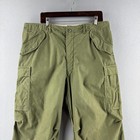 Vintage 70s M-65 Pants Mens Large 38x29 1974 Vietnam Era Baggy Og-107 Sateen