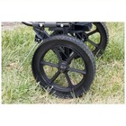 Agri-fab Manual Walk-behind Spreader Landscape Lawn Agriculture 50lb Steel 8ft