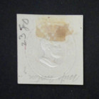 Us Stamped Envelope U86 6c 1870-71 Cut Square Dark Red On Amber  2