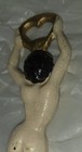 Excellent Antique Painted Cast Iron Burlesque Beer Bottle Opener  8  
