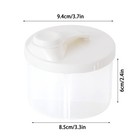 4 Compartment Milk Powder Box Milk Powder Dispenser Feeding Case Box Container