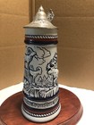 Vintage Avon Beer Stein With Pewter Lid 1976 Collectible Beer Stein