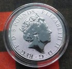 2019 Falcon Of The Plantagenets Queen s Beasts 2oz  9999 Fine Silver 5-pounds