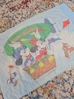 Vintage 80 s Mickey Mouse Minnie Air Mobile Disney Pillowcase Standard Size 