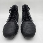 Nike Alpha Menace 2 Shark Football Cleats Black Size 15 Wide Fastflex Bv0146-001