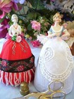  Half Doll  Pincushion  Pattern Using Old Linens Or Hanky s   
