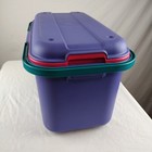 Eagle Craftstor Craft Sewing Storage Tote Bin Organizer With Tray 20   