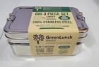 Green Lunch Stackable Stainless Steel Bento Box 50  Bigger