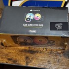 Corsair Icue Link H115i Rgb Black Liquid Cpu Cooler 280mm Aio New