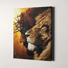 Jesus The Lion Of Judah Christian Bible Canvas Print Wall Art