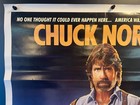 Chuck Norris Invasion U s a  1985 Original Movie Poster One Sheet Folded