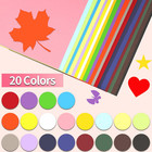 Colored Cardstock 20 Sheets  20 Assorted Colors A4 Size Cardstock Paper 8 5  X 1