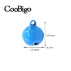 Assorted Christmas Jingle Bells Pendant Bead Diy Pet Collar Jewelry Making Craft