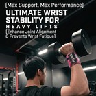 Defy 18    Weightlifting Wrist Wraps     Professional Fitness Wrist Wraps For Men   