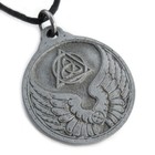 Archangel Raziel Talisman Pewter 1 25  Amulet Pendant Hermetic Angel Magic New