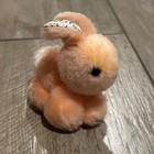 Dakin Bunny Rabbit Plush 1979 Toy Vintage Stuffed Animal 5    Ear Pattern Small