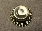 Gibson Les Paul Custom Shop Vintage Spec Butyrate Black Top Hat Knobs Light Aged
