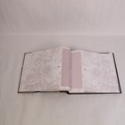 Floral Painted Photo Album Faux Leather Spine Holds 120 4x6 Pictures