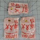  1995 Complete Toy Set Of 3 Bendable Jack   Original Paper Bag   Vintage Sealed