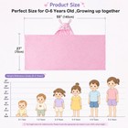 Toddler Hooded Bath Towel Ultra Soft Towel Highly Absorbent Bathrobe Blanket    