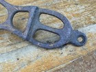 Antique Shoe Shine Stand Footrest   Fleur De Lis  Cast Iron  Repurpose  Restore