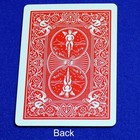 8 Of Clubs Reveal Sword 10 Spades  Red Bicycle Gaff Playing Card Custom Printed