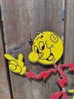 Vintage Reddy Kilowatt Porcelain Enamel Metal Sign Size 10  X 6 