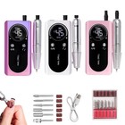 45000rpm Rechargeable Pro Electric Nail Drill Machine Manicure Pedicure Kit