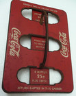 Coca-cola 1940s Masonite 6-bottle Carrier