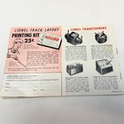 Lionel Electric Trains Model Railroad Toys Accessories 1953 Original Catalog