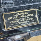 Antique 1890s B  F  Cummins Initial Perforating Cast Iron Leather Punch Machine