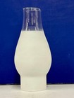7 75  X 2 5  Fitter Glass Replacement Frosted Chimney Shade Hurricane New 845302