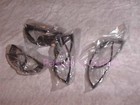 4 Pack Tinted Safety Goggles  dark Grey Smoke Lens  Crews Or Bulldog Or Cordova