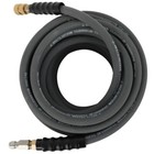 3 8  X 50ft 4000psi Water Pressure Washer Hose Non-marking Gray With Couplers