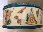 Rare Vintage Walt Disney Productions  Peter Pan Wendy Biscuit Cookie Tin 1950-60
