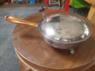 Vintage Sheffield Silver-plated Silent Butler  Footed Base And Hinged Lid