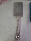 Vintage Silver Plated Godinger Cake Pie Server Serving Utensil Ornate Handle