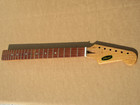 Vintage 1960s National Teisco Guitar Neck Nice Woodgrain Thick Fingerboard