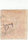 Scott    43 - 4p Vermilion - Queen Victoria -  used - Wmk 23 - Scv  62 50
