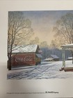 Jim Harrison 1997    coca-cola In December    12   x16    Signed Print 