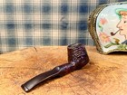 Vintage Italian Lanza   Burgundy Brandy   Briar Estate Tobacco Pipe