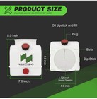 Leaptrend 4 Quart Poly Power Unit Fluid Reservoir Tank For Hydraulic Systems    
