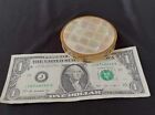 Vintage Max Factor Paris London Hollywood Creme Puff Mother Of Pearl Mop Compact