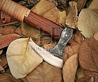Huntex Custom Handmade 1095 Forged Carbon Steel Blade  560mm Viking Godzilla Axe