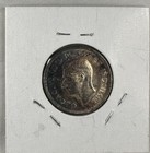 1938 Canada 25 Cents King George Vi Silver Coin Nice Tone
